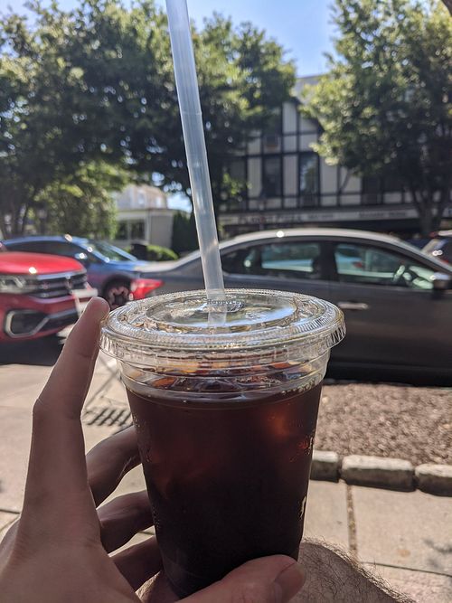 Iced Coffee at Organika Kitchen in Ridgefield