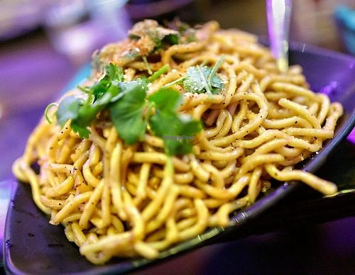 Garlic Butter Noodles at Dragon Gate in Oakland