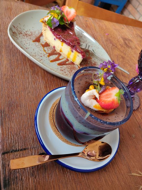 Desserts at Burina in Liptovsky Mikulas