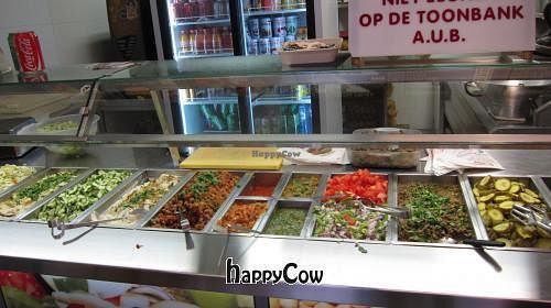 Sonny's salad bar. at Sonny in Amsterdam