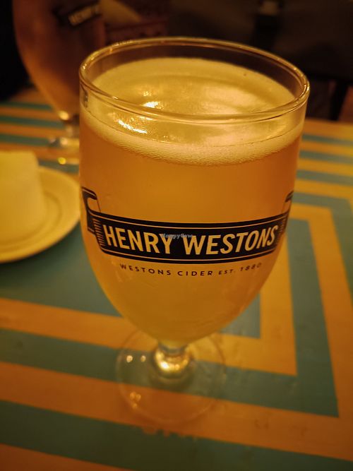 Vegan cider at Lounges - Piero Lounge in Nuneaton