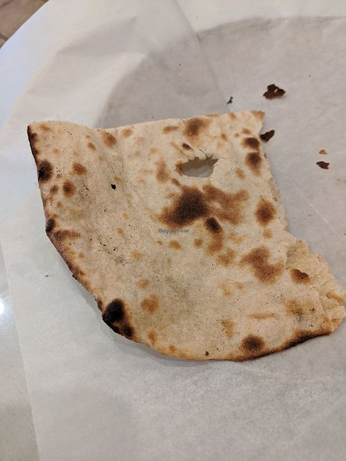 Tandoori roti at Moon India in Indianapolis