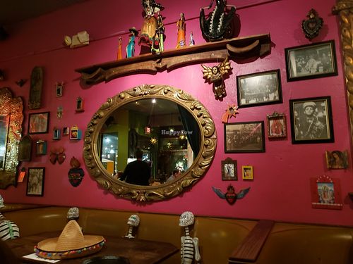 Wall inside at Casa Tina in Dunedin