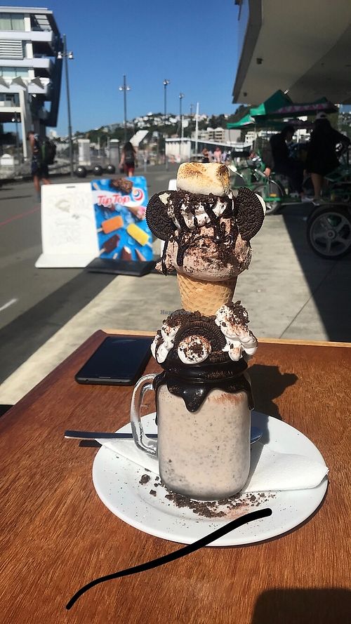 Shake Bar Wellington Ice Cream HappyCow