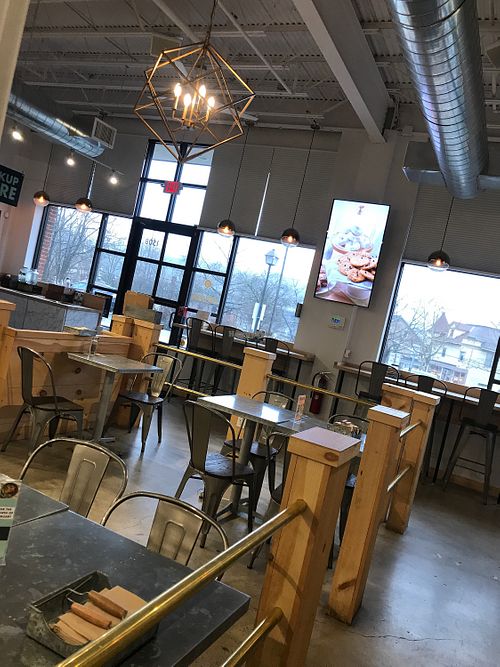 Beautiful atmosphere  at Organic Krush in Roslyn