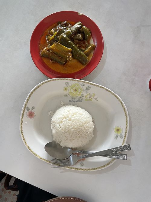   at Nong Bee's Burmese Restaurant & Library in Chiang Mai