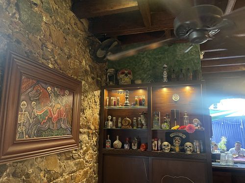 Inside  at Greengos Caribbean Cantina in St Thomas