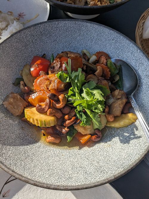 Number 20 with tofu at Mama Thai  in Koksijde