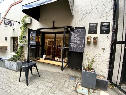 Eva St window, how cute   at Fix & Fogg in Wellington