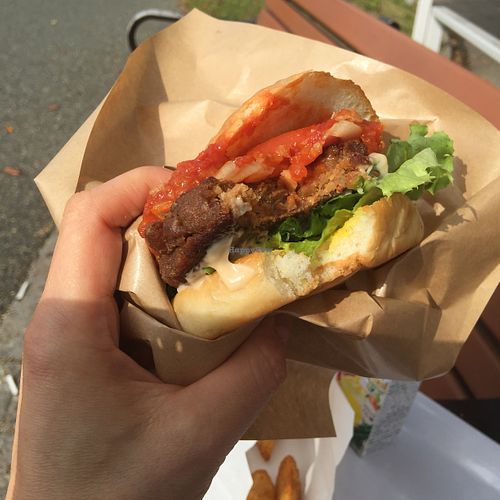 Delicious  at Panic Burger in Fukuoka