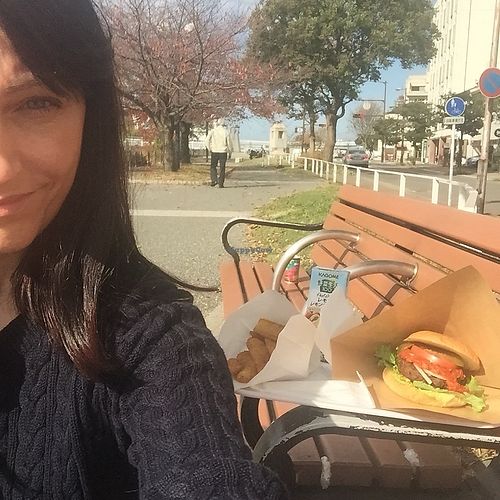 Relaxing surroundings  at Panic Burger in Fukuoka