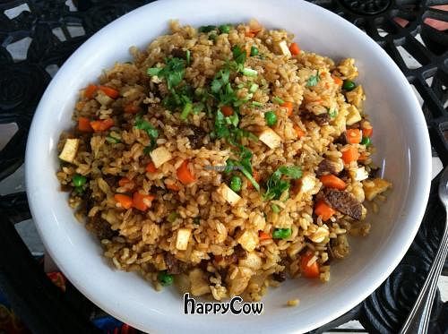 fried brown rice- I have been in Malaysia for four months and this is still the best fried rice I have ever had at Loving Hut in Norcross