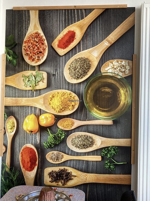 Wall pic  at Veggie India in Nijmegen