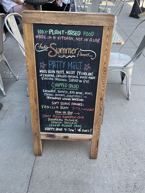 Outside  at Lekka Burger in New York City