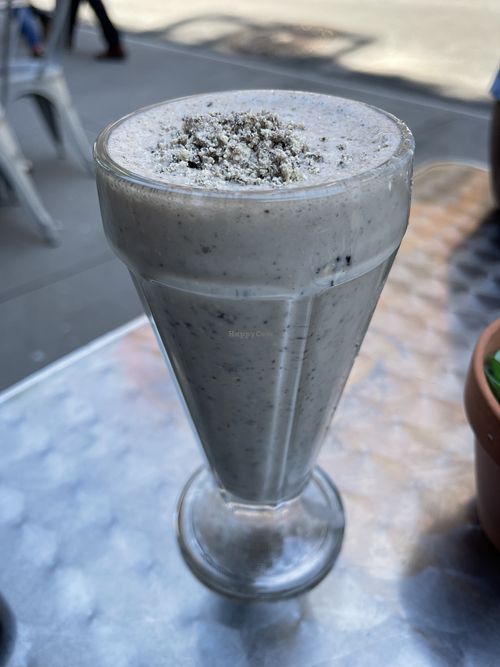 Halva milkshake  at Lekka Burger in New York City