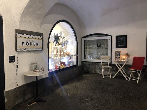 front at Huda kot POPER in Ljubljana