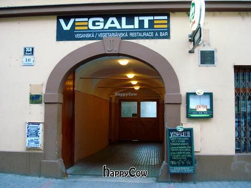 Entrance of 'Vegalite'. at Vegalite in Brno