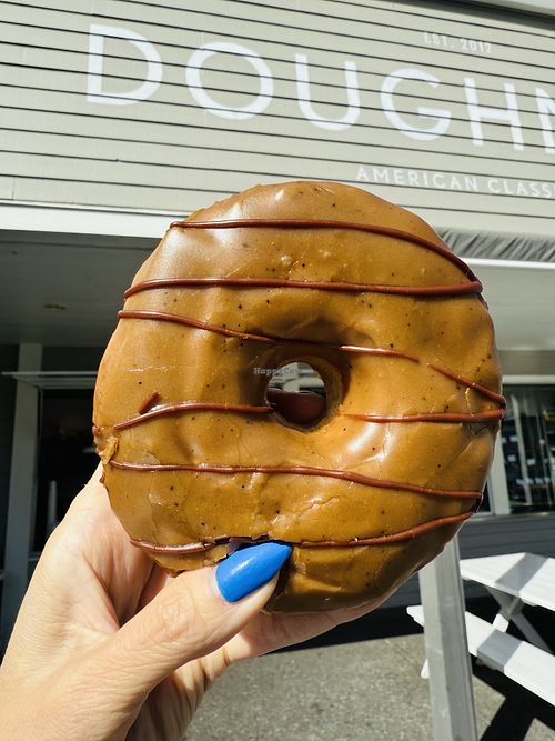   at Johnny Doughnuts in Larkspur