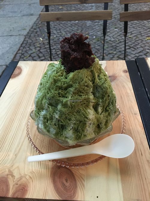 Uji Kakigori  at Tenzan Lab. in Berlin