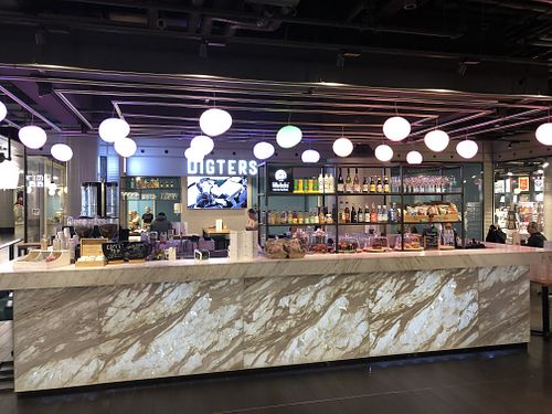 Photo taken from the IJ-passage at Digters in Amsterdam