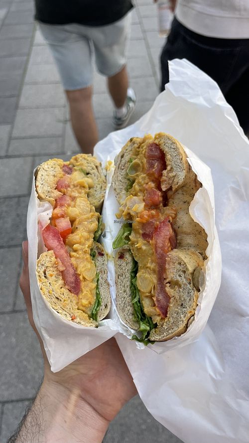   at Deli Star Bagel & Coffee in Munich