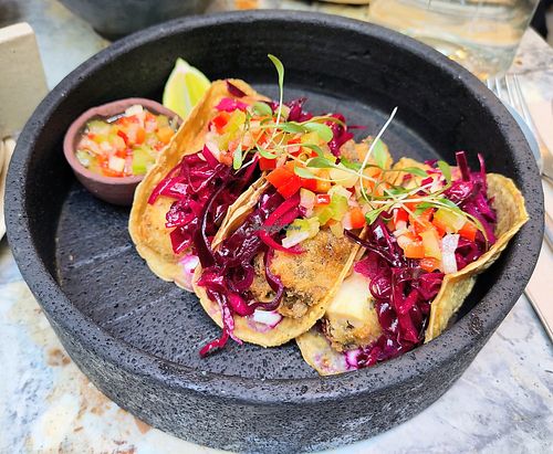 Tacos at MESA Restaurant in Paris