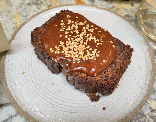 Banana bread at MESA Restaurant in Paris