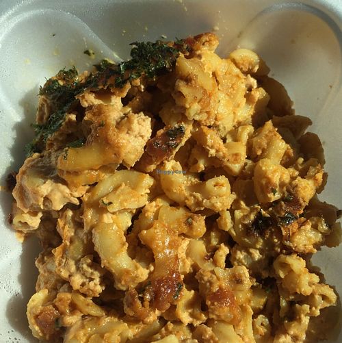 Mac N cheese at Soul Vegetarian - Highland in Atlanta