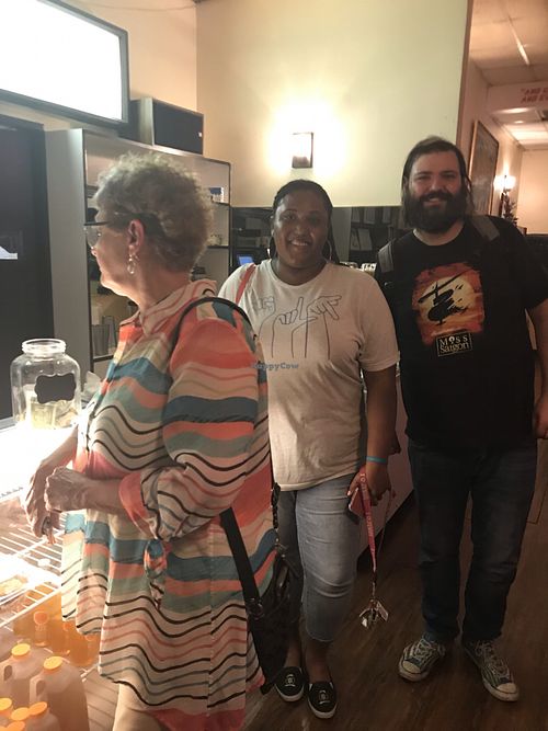 Friends at Soul Vegetarian - Highland in Atlanta