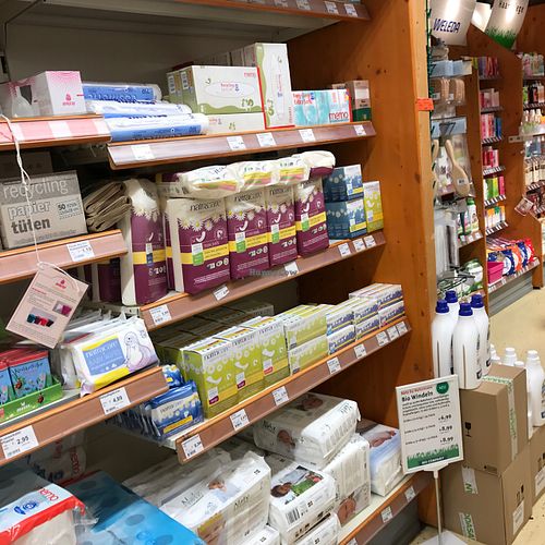 hygiene stuff at Bio Company in Berlin