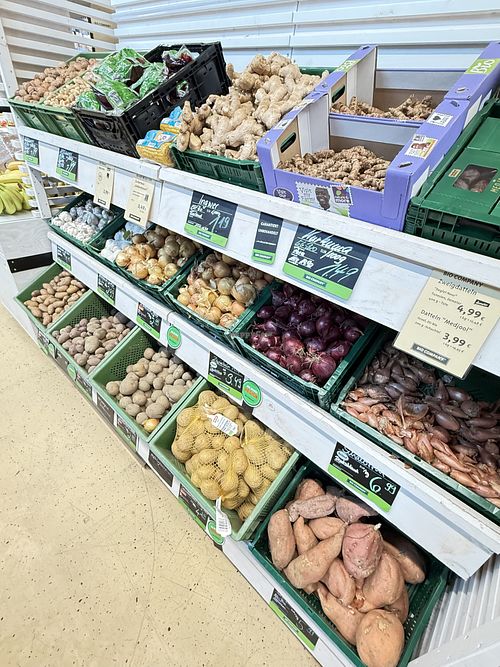 veggies  at Bio Company in Berlin