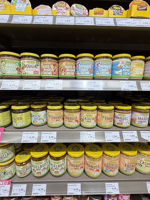 spreads vegan  at Bio Company in Berlin