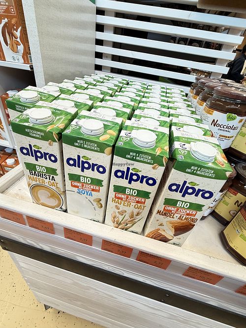 milk vegan  at Bio Company in Berlin