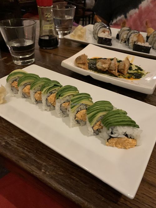 Forget what this roll was called hehe it’s vegan tho! at Dragon King's Daughter in Louisville