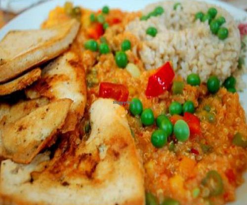 Quinua a la Jardinera by chica vegan at Sabor y Vida in Lima