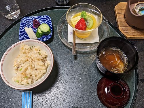 Dinner part 3 at Souji-in in Koya