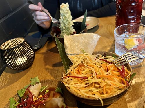 salad  at TA Vegan House in Hamburg