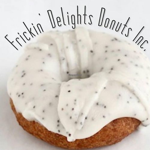 Vegan donut  at Frickin' Delights Donuts in Victoria