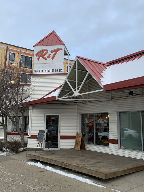 Exterior - shop is inside Olive Nook at Frickin' Delights Donuts in Victoria