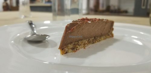 Raw fruit pie at Vibrant Living Foods by Sridevi Jasti in Hyderabad