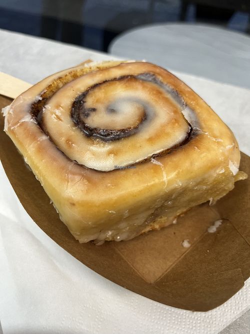 Cinnamon roll  at It's a Trap in Dublin