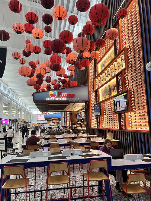   at IAH - Yume Asian Kitchen - TE in Houston