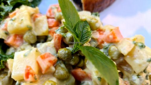 Faro salad at Olivia's Pantry in Kyneton