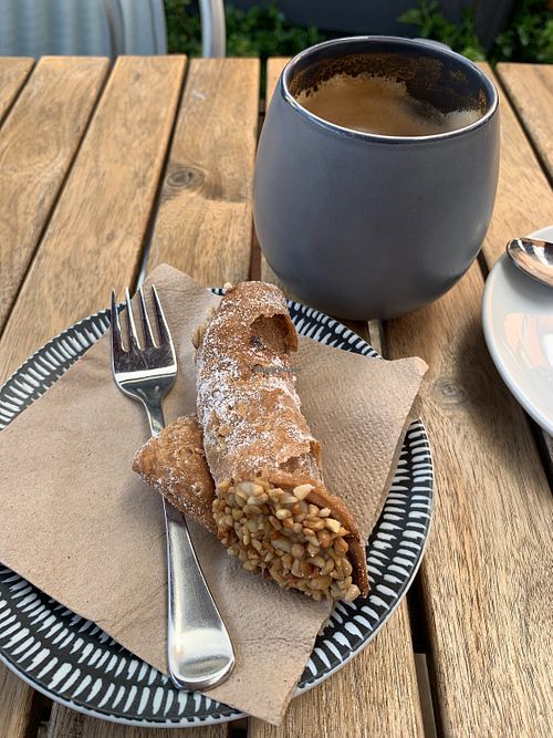 cannoli  at Olivia's Pantry in Kyneton