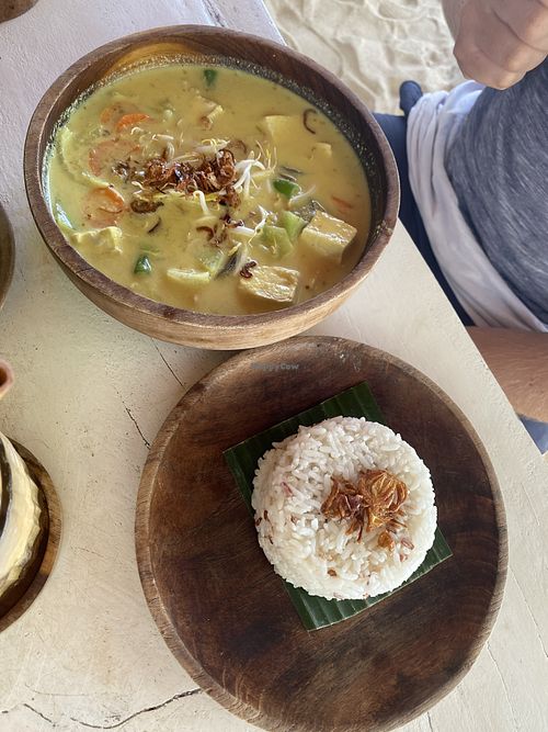 Curry  at Ombak Zero Waste Cafe in Lembongan