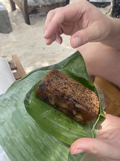 Banana Bread  at Ombak Zero Waste Cafe in Lembongan