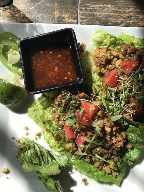 Walnut Pistachio Tacos at Nine One Five in Key West