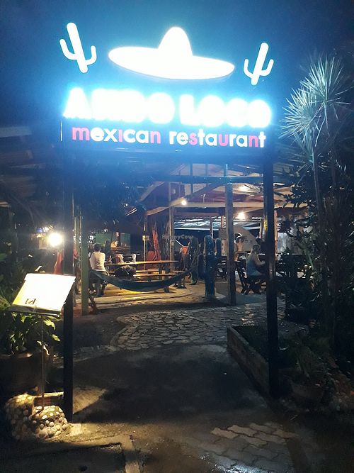 Entrance at Ando Loco in Koh Phangan