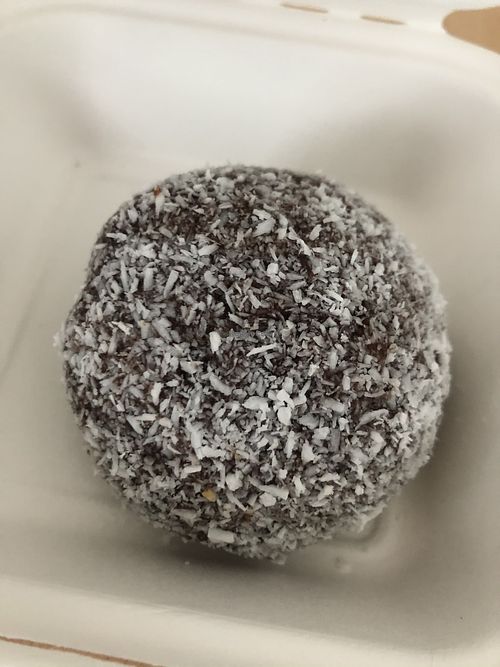 juicy chocolate ball at Vanderveg in Ljubljana