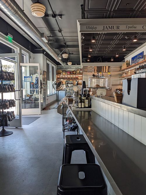 Inside view at Far West Fungi in Santa Cruz